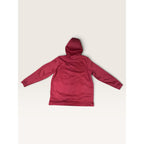 Nike Mens XL Therma FIT Pullover Fitness Hoodie Maroon Red Graphic Swoosh Modern