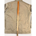 Columbia Women's M Jacket Khaki Faux Fur Trim Insulated Winter Coat Quilted