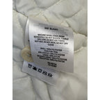 Columbia Women's M Jacket Khaki Faux Fur Trim Insulated Winter Coat Quilted