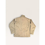 Columbia Women's M Jacket Khaki Faux Fur Trim Insulated Winter Coat Quilted