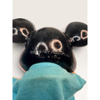 Vintage Minnie Mouse Hand Puppet Vinyl Head Fabric Disney Distributing Toy 10"