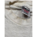 Oneita Men's XL Shirt White Huge Woody's Surfboards Single Stitch 90s