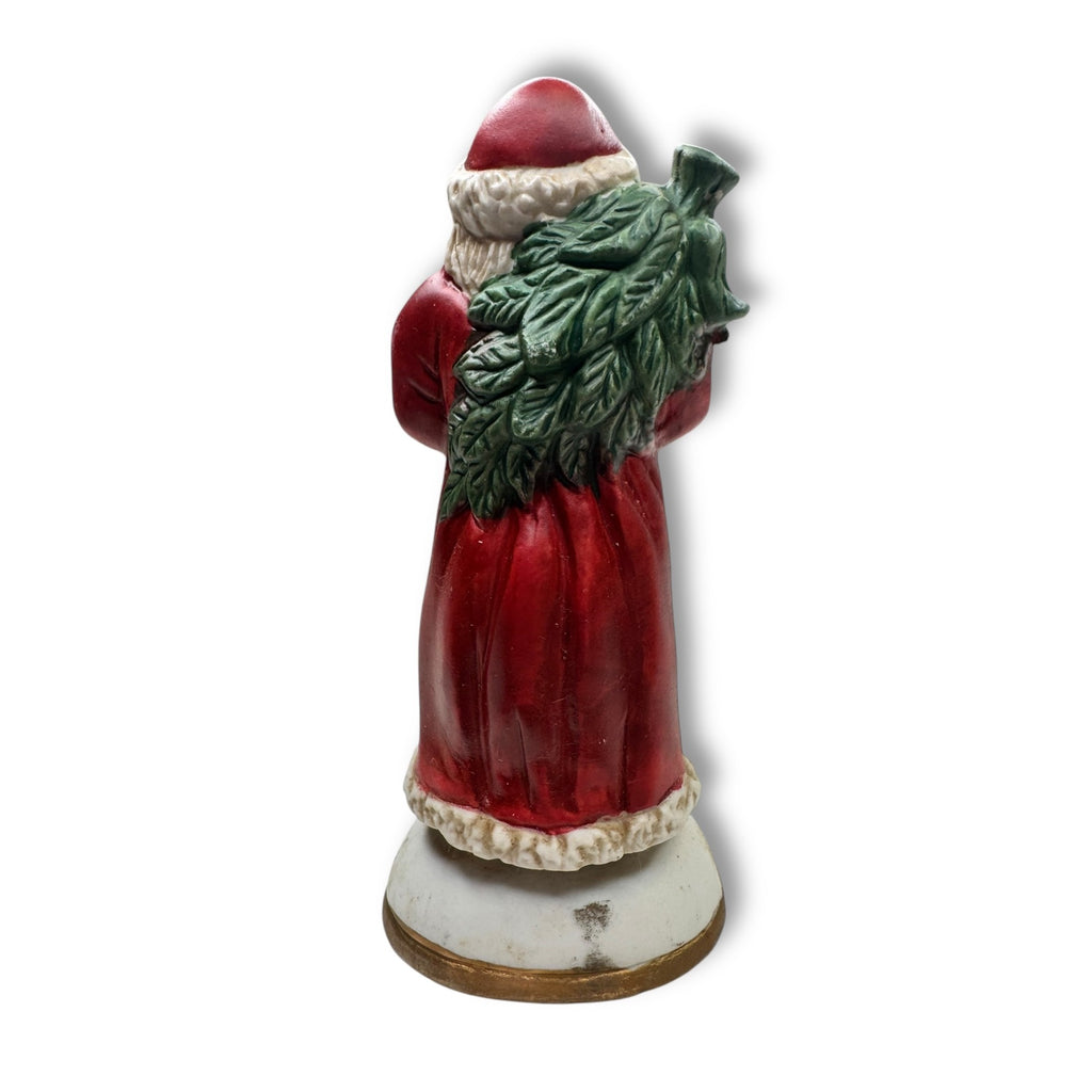 Caldor Stories 1900 Belgium Santa Porcelain Figurine with Box  5”