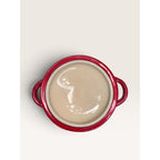 Le Creuset Stoneware Mini Round Cocotte Casserole Dish Cerise Red