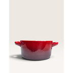 Le Creuset Stoneware Mini Round Cocotte Casserole Dish Cerise Red