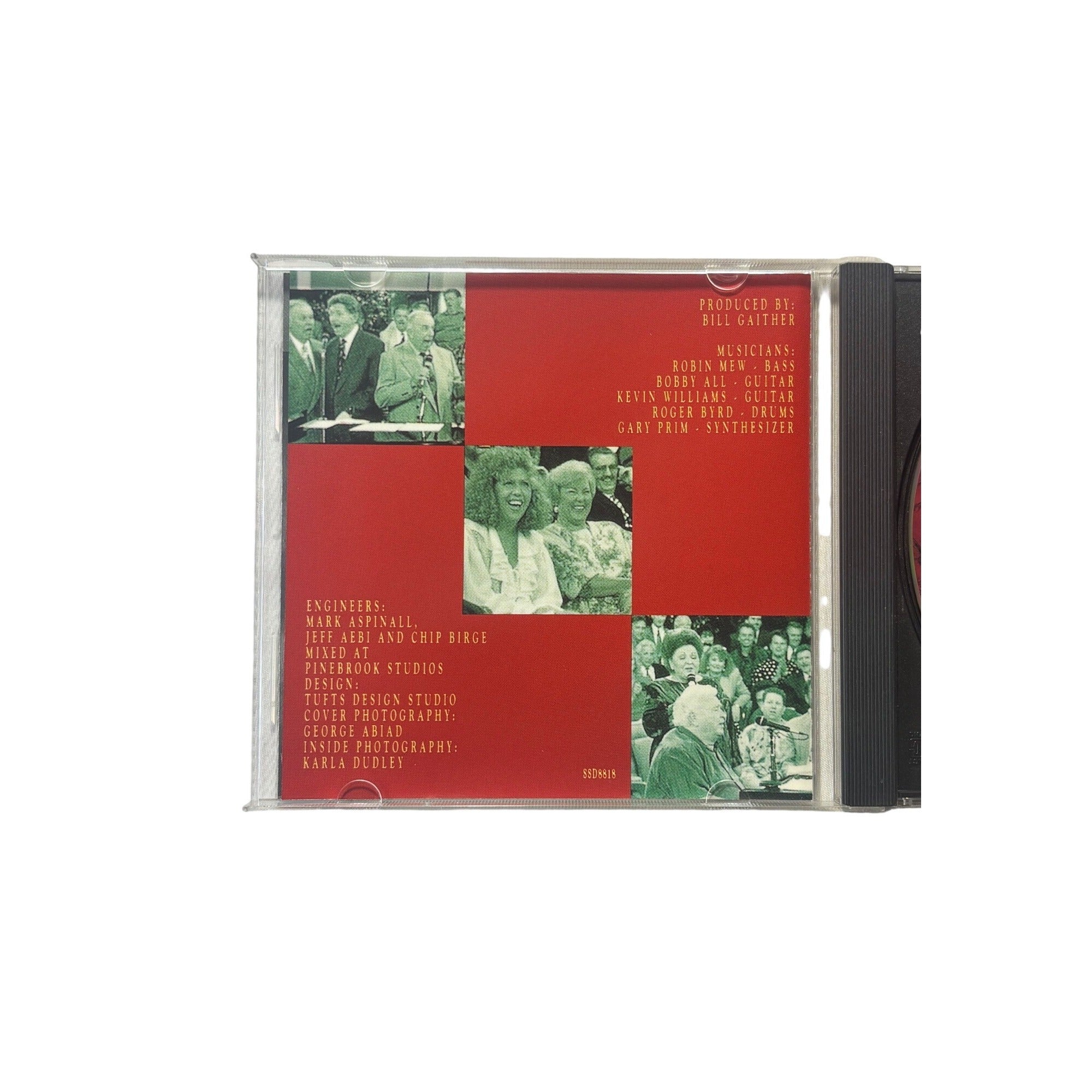 Bill & Gloria Gaither Present A Christmas Homecoming CD 1993 Gospel Holiday