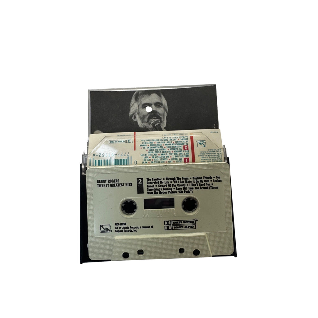 Kenny Rogers Twenty Greatest Hits Cassette Album Liberty Records Country Music