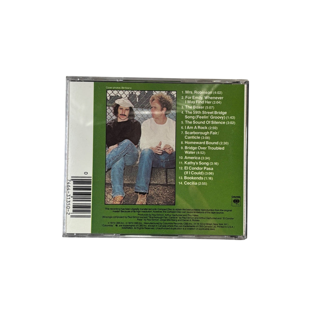 Simon And Garfunkels Greatest Hits CD 1972 Digitally Remastered Columbia