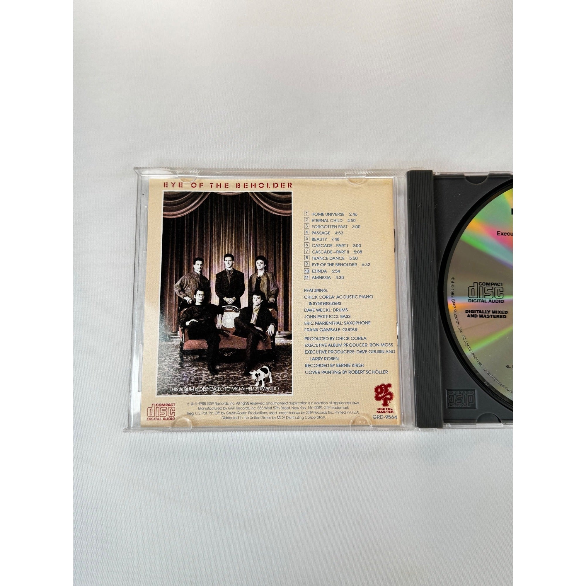 Chick Corea Elektric Band Eye Of The Beholder 1988 CD Digital Master Jazz Fusion