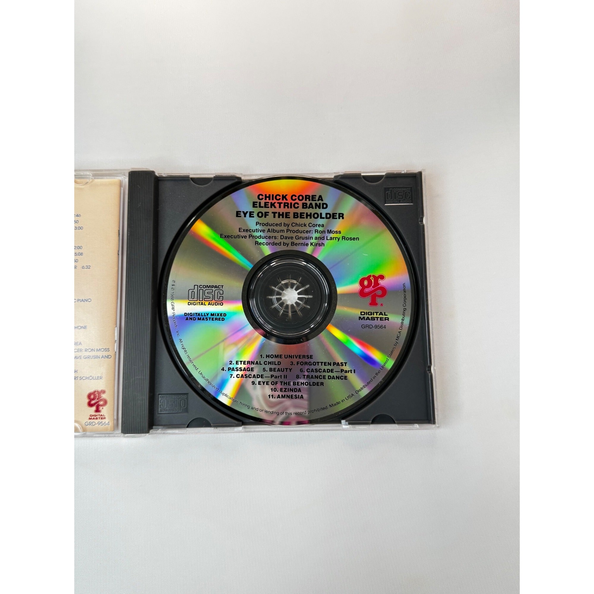 Chick Corea Elektric Band Eye Of The Beholder 1988 CD Digital Master Jazz Fusion
