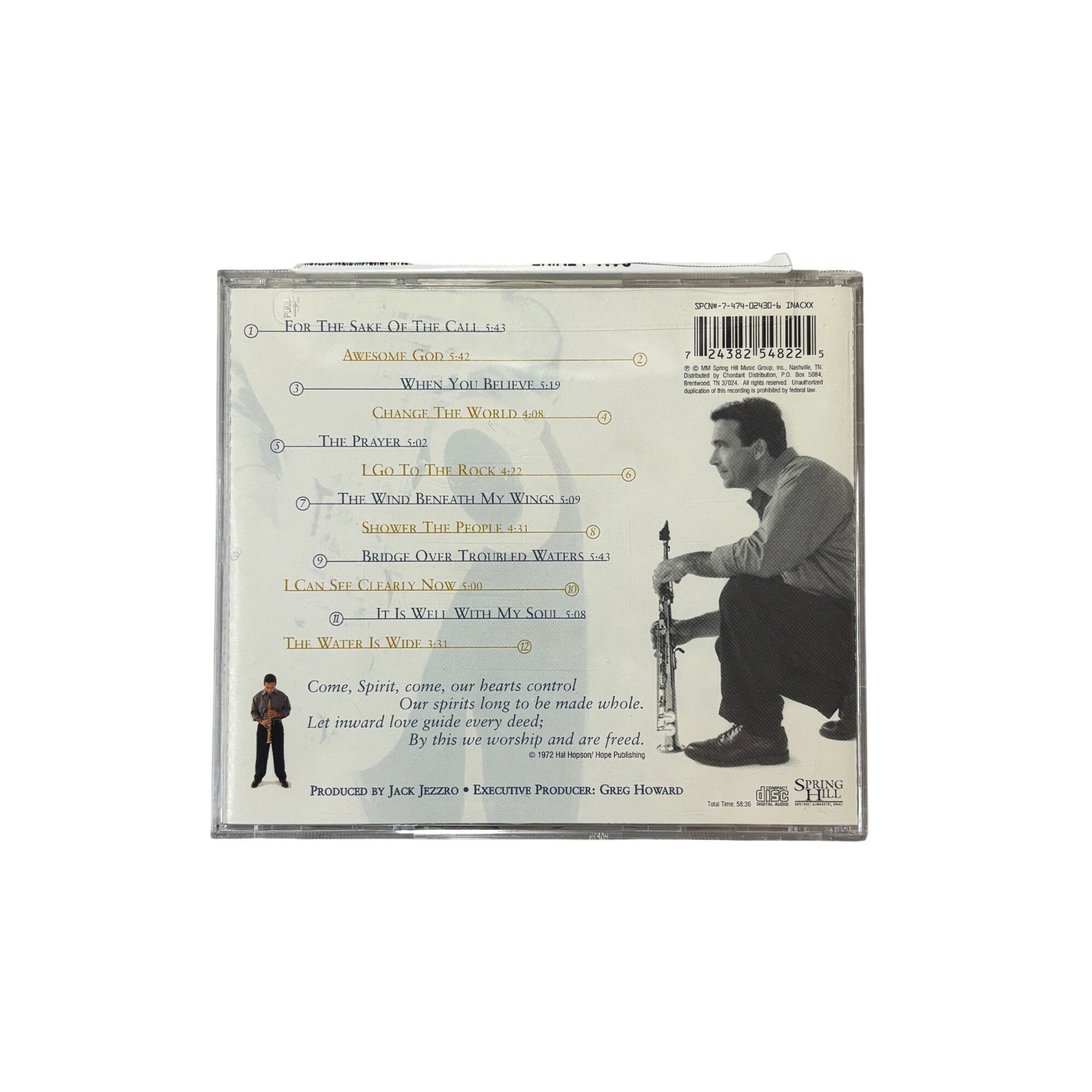 Sam Levine Sax For The Spirit CD 2000 Jazz Fusion Vintage 00s