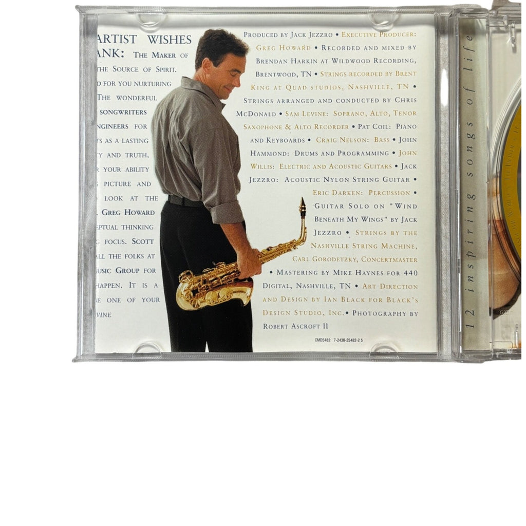 Sam Levine Sax For The Spirit CD 2000 Jazz Fusion Vintage 00s
