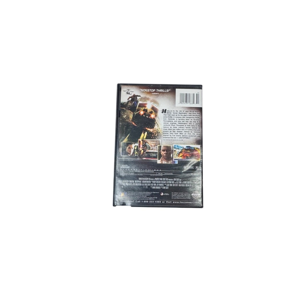 Unstoppable DVD 2010 Denzel Washington Chris Pine Action Thriller R Blockbuster