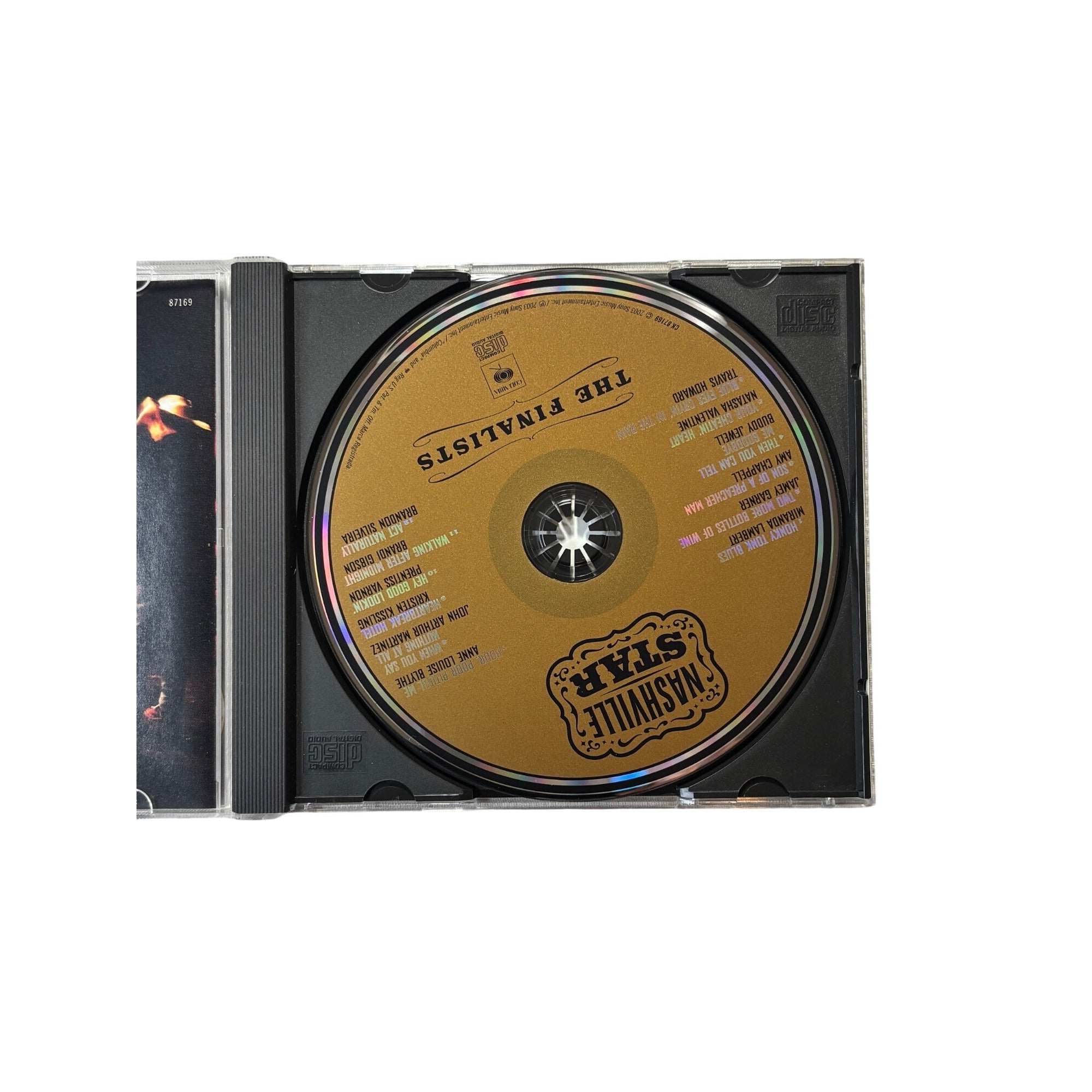 Nashville Star: The Finalists Music CD 2003 Country Various Artists Sony Music