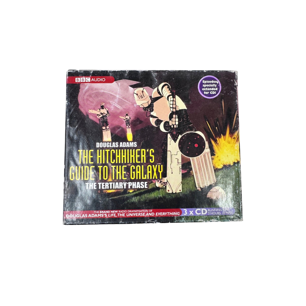 Douglas Adams The Hitchhikers Guide To The Galaxy Tertiary Phase 3 CD Audio 2004