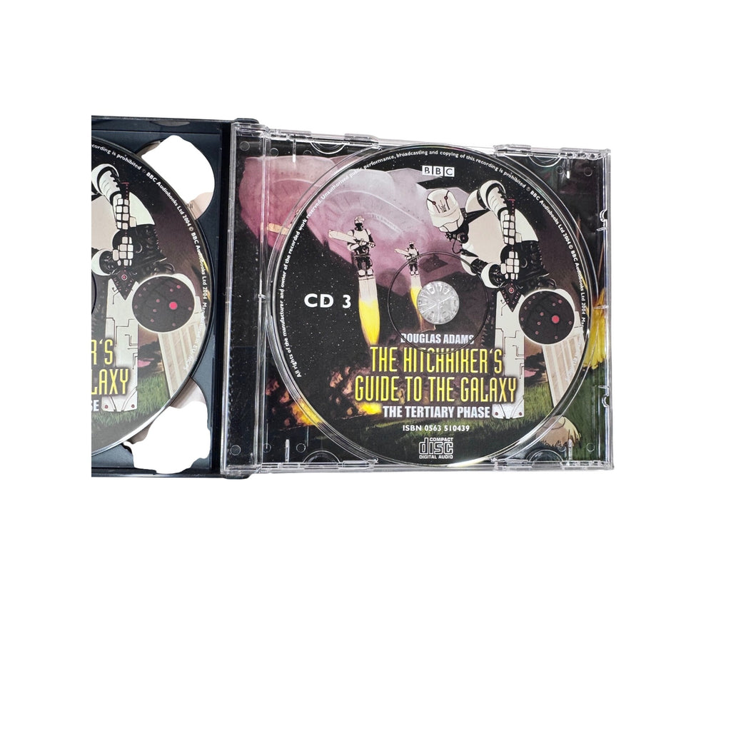 Douglas Adams The Hitchhikers Guide To The Galaxy Tertiary Phase 3 CD Audio 2004