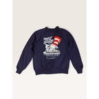 Bassett-Walker Mens L Sweatshirt Navy Cat in the Hat Vintage 1993