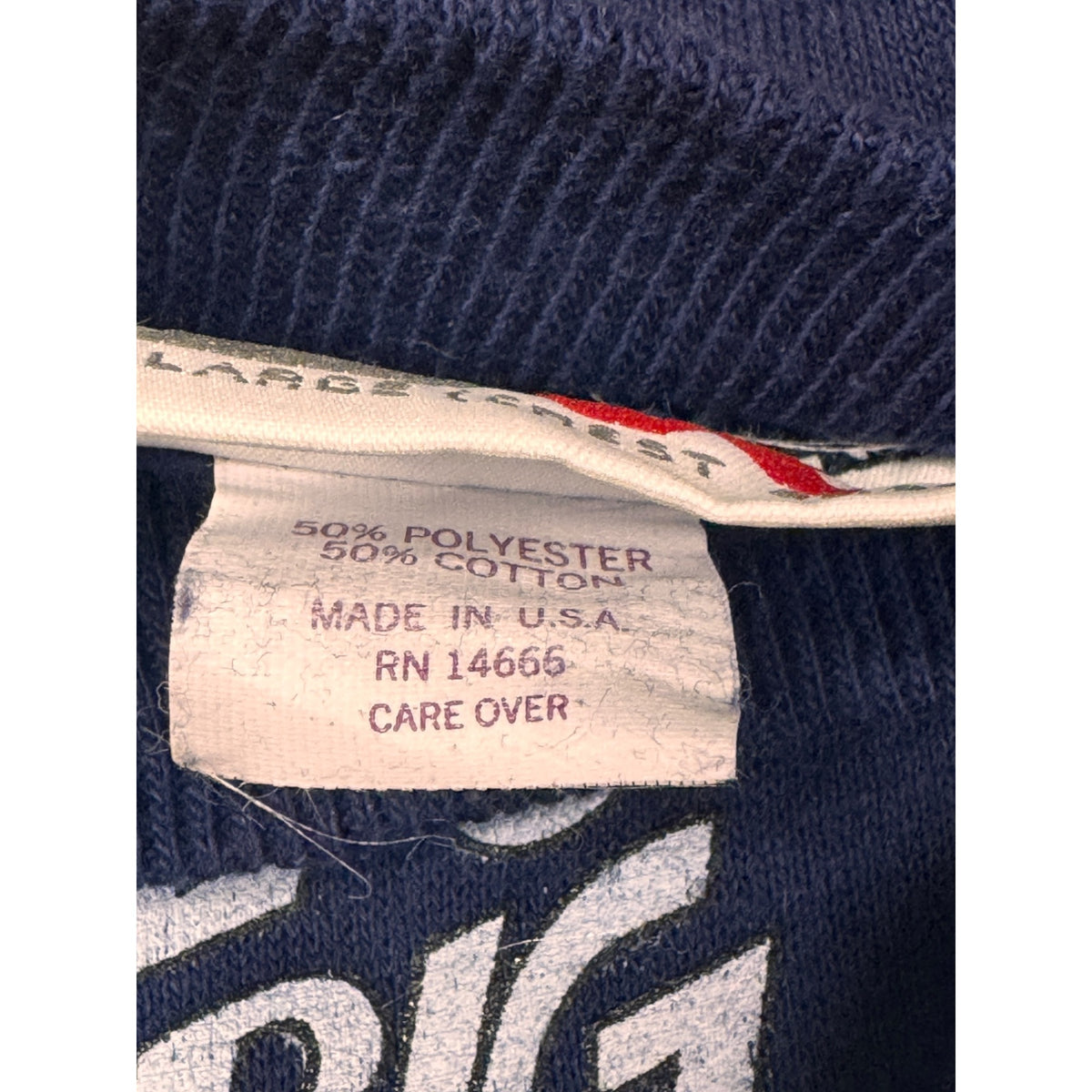 Bassett-Walker Mens L Sweatshirt Navy Cat in the Hat Vintage 1993
