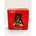 American Greetings Forget Me Not Honey Love Bear Ornament Box 1990s