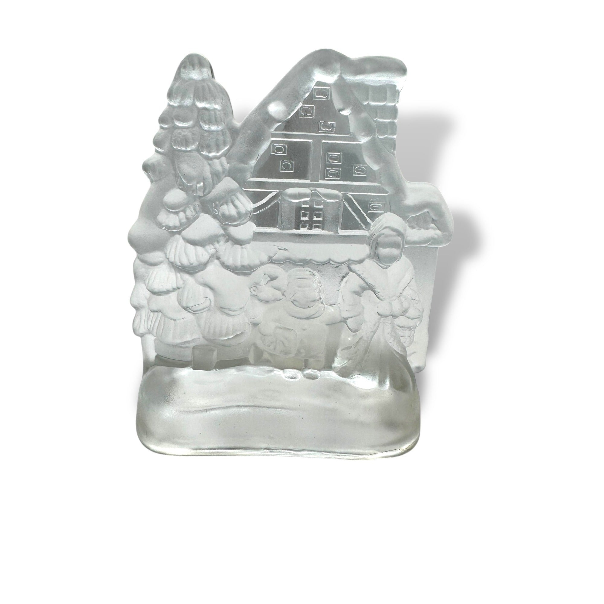 Celebrate The Season Glass Votive Original Box 1990s