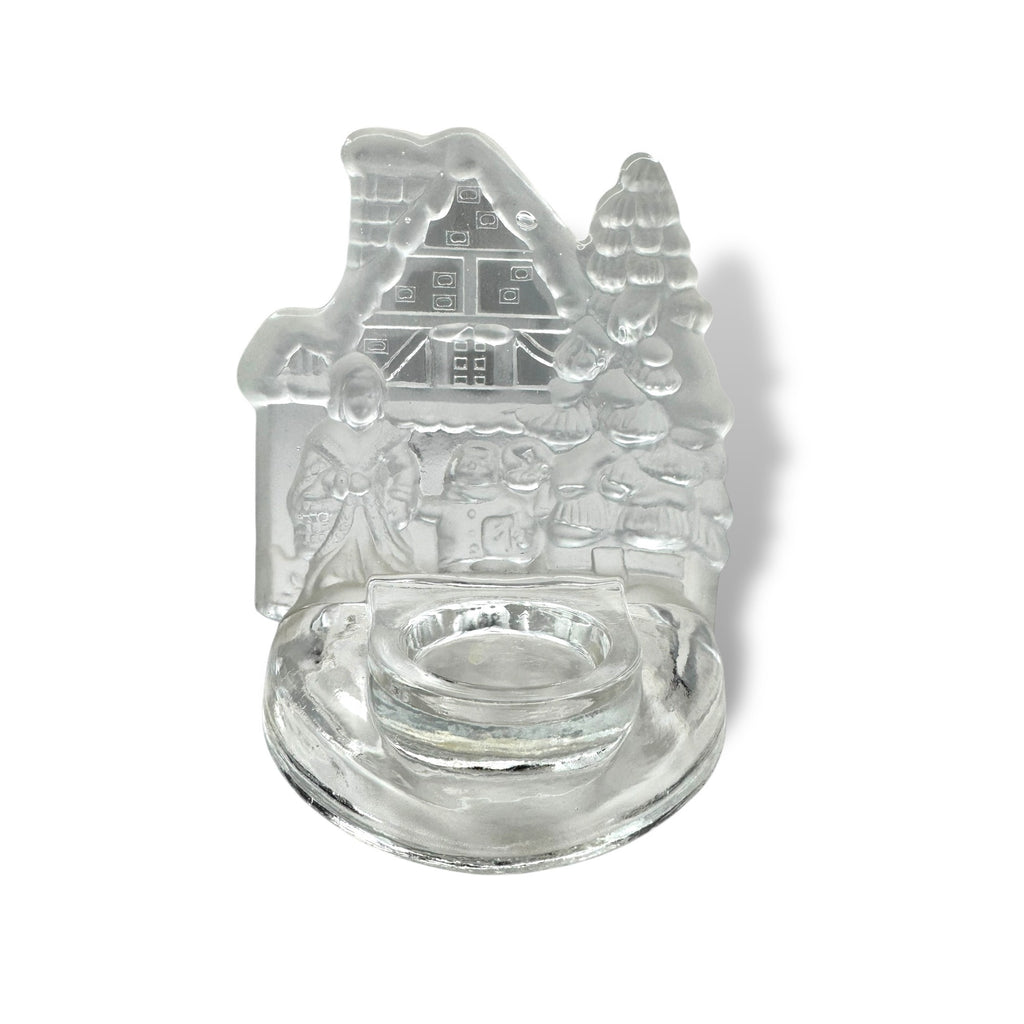 Celebrate The Season Glass Votive Original Box 1990s