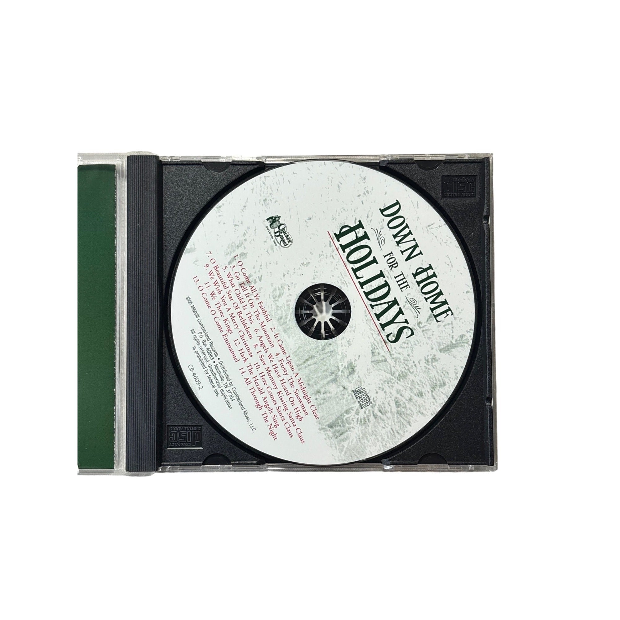 Down Home For The Holidays Instrumental Bluegrass Christmas CD 2000
