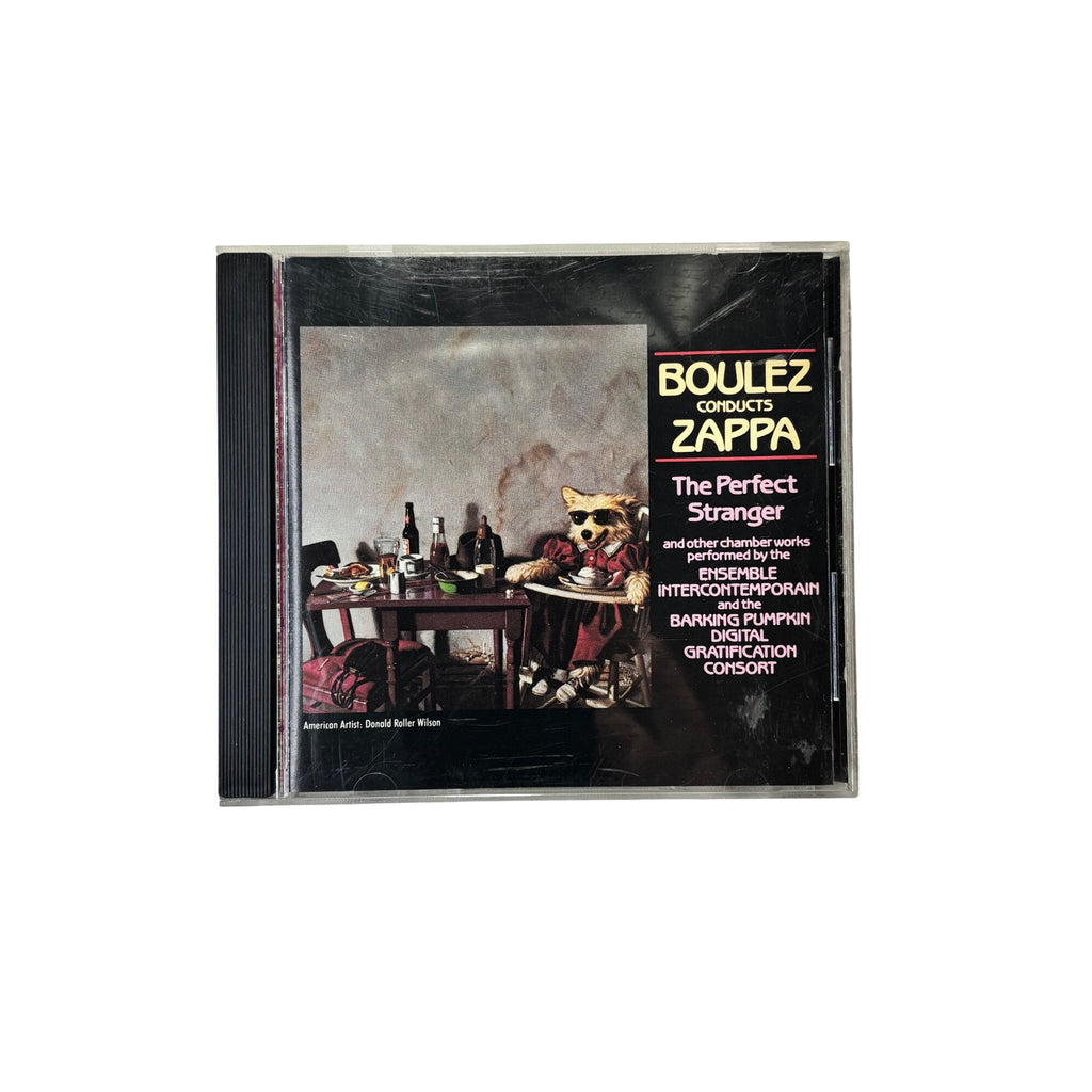Frank Zappa The Perfect Stranger CD 1984 Classical Experimental Pierre Boulez