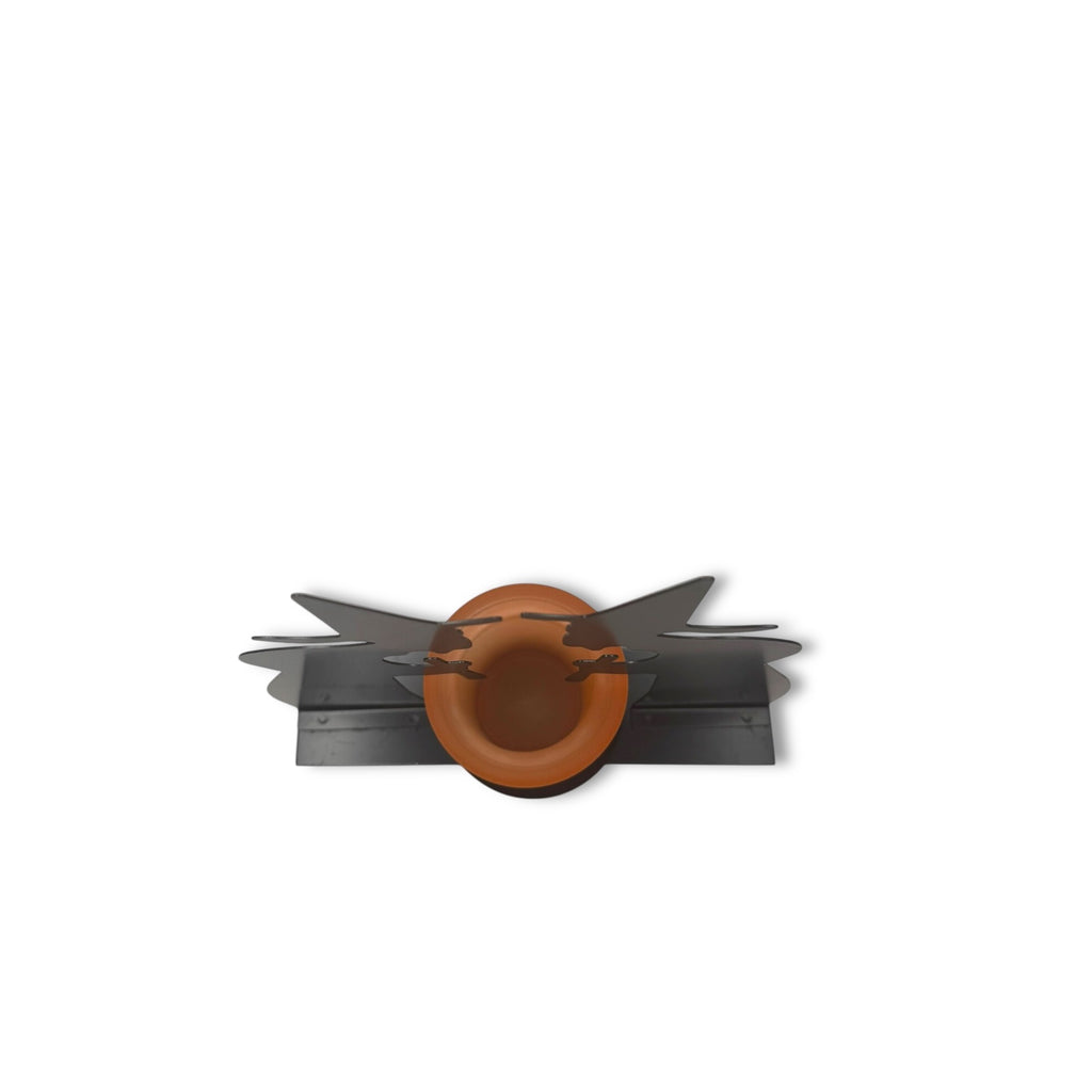 Halloween Witch Metal Votive Candle Holder