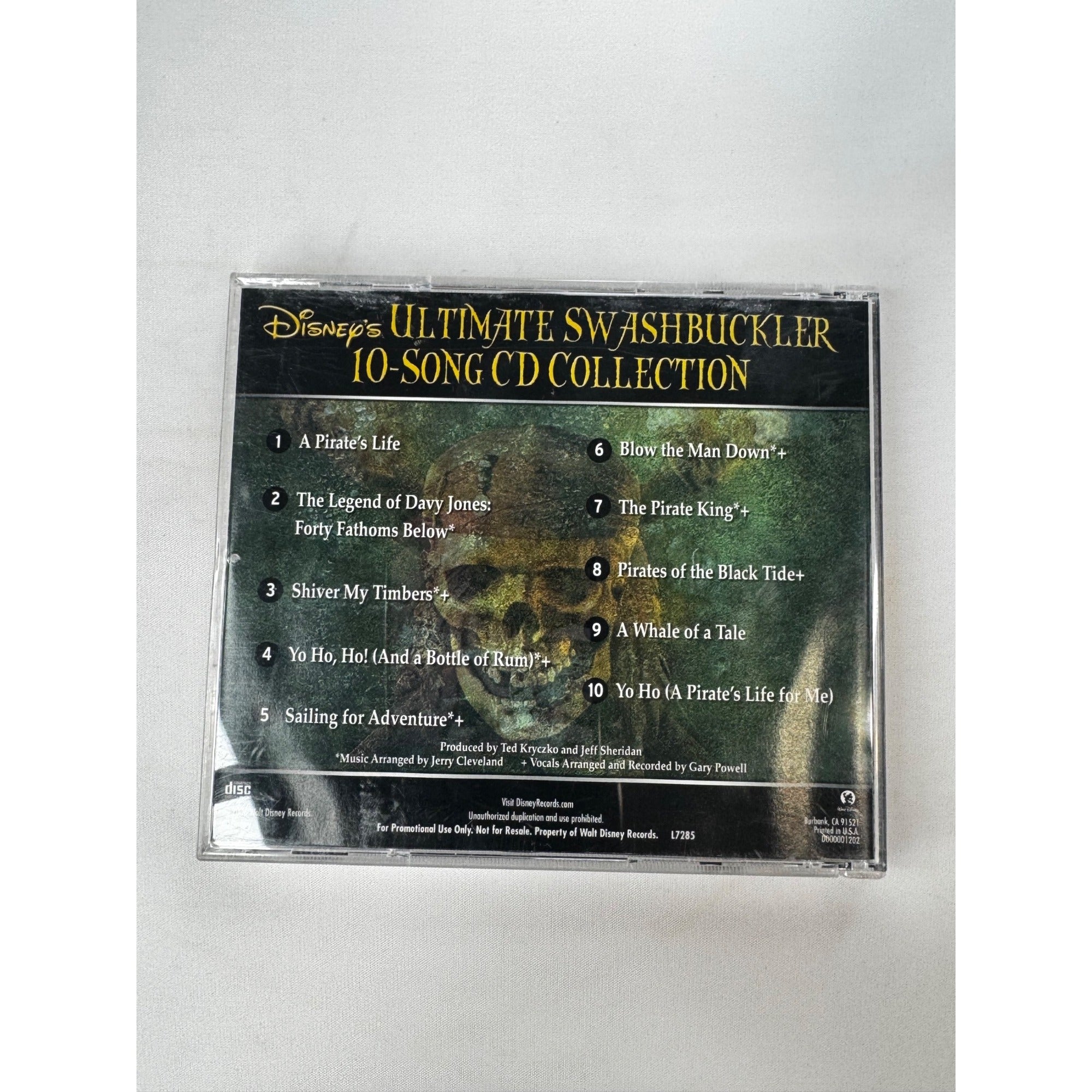 Disneys Pirates Of The Caribbean Ultimate Swashbuckler CD 2006 Limited Edition