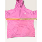 Under Armour Womens MD Hoodie Pink ColdGear Athletic Graphic