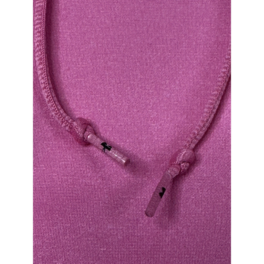 Under Armour Womens MD Hoodie Pink ColdGear Athletic Graphic