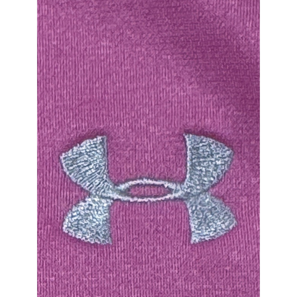 Under Armour Womens MD Hoodie Pink ColdGear Athletic Graphic
