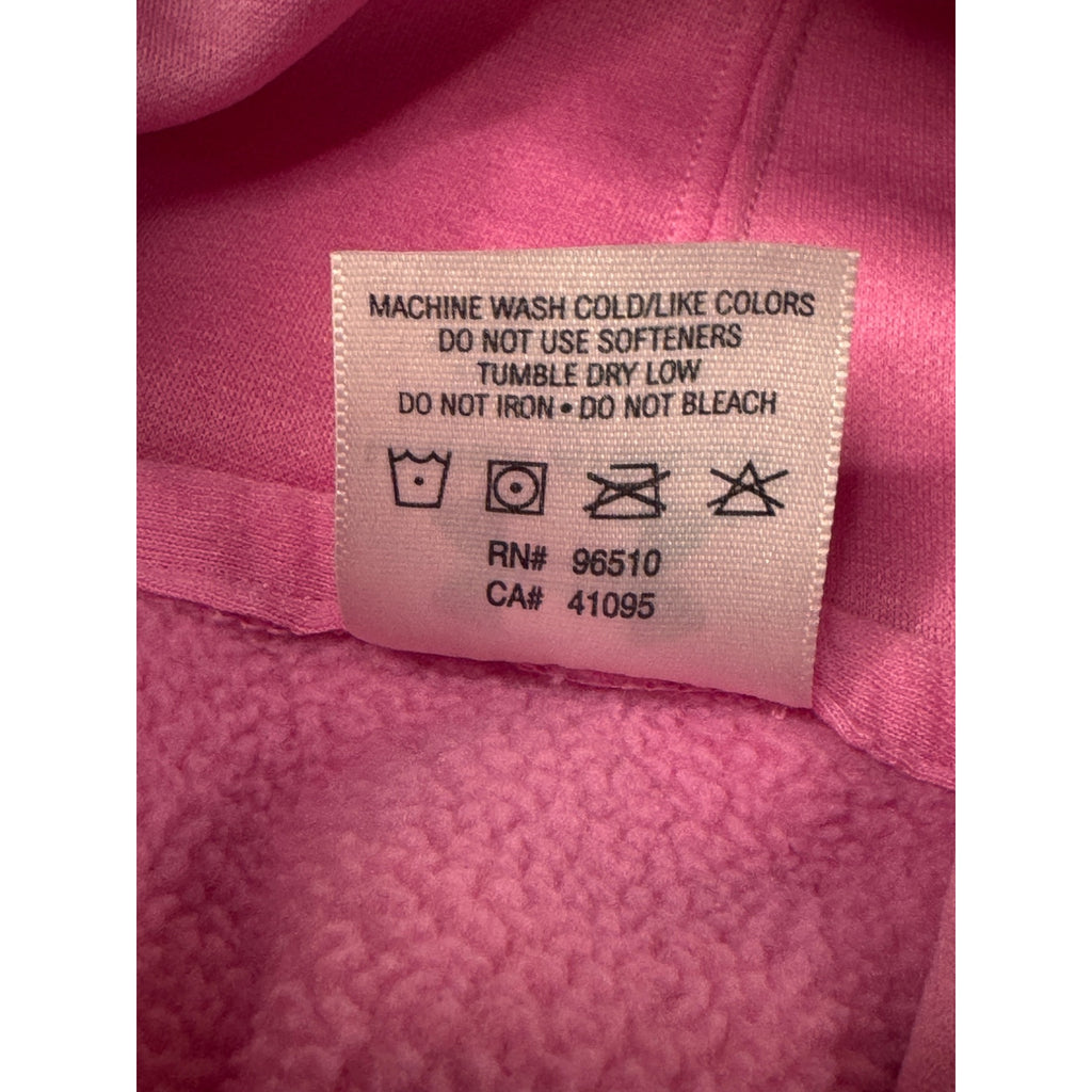 Under Armour Womens MD Hoodie Pink ColdGear Athletic Graphic