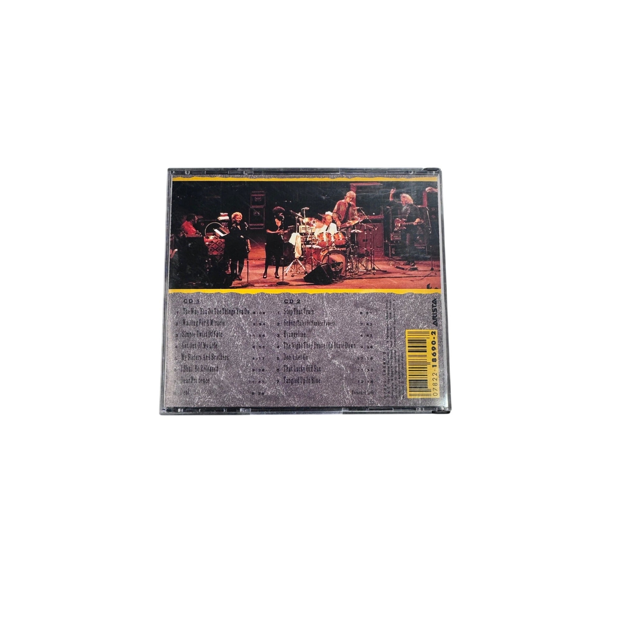 Jerry Garcia Band Self-Titled Live Album 2 CD Set Arista Rock Folk 1991