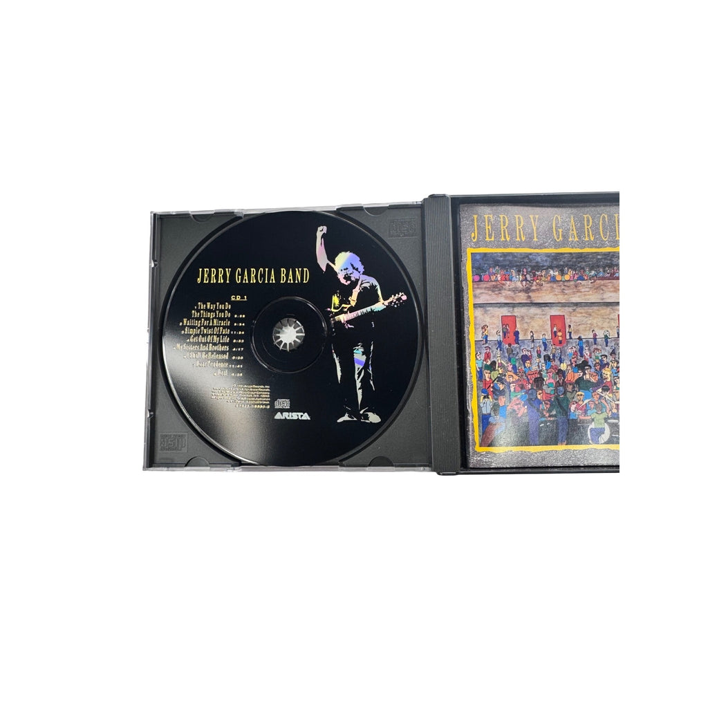 Jerry Garcia Band Self-Titled Live Album 2 CD Set Arista Rock Folk 1991