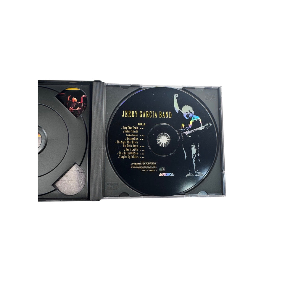 Jerry Garcia Band Self-Titled Live Album 2 CD Set Arista Rock Folk 1991
