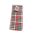 Celebrate Everyday Red White Green Plaid Holiday Christmas Kitchen Towel