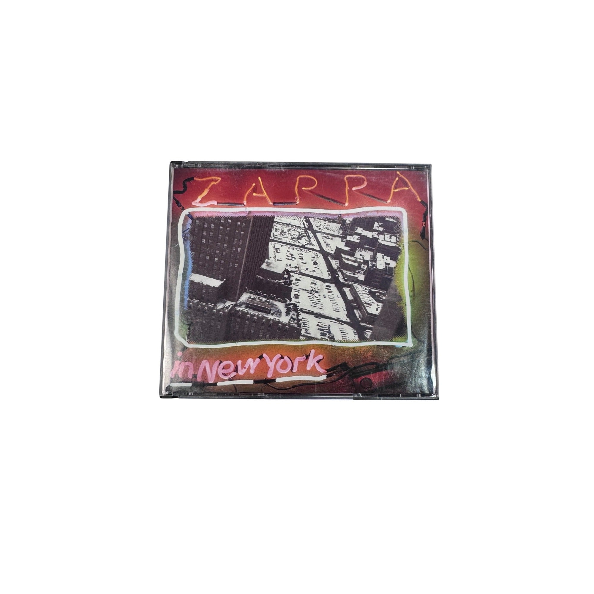 Frank Zappa Live In New York Remastered 1990 2-Disc Set Rock Music CD