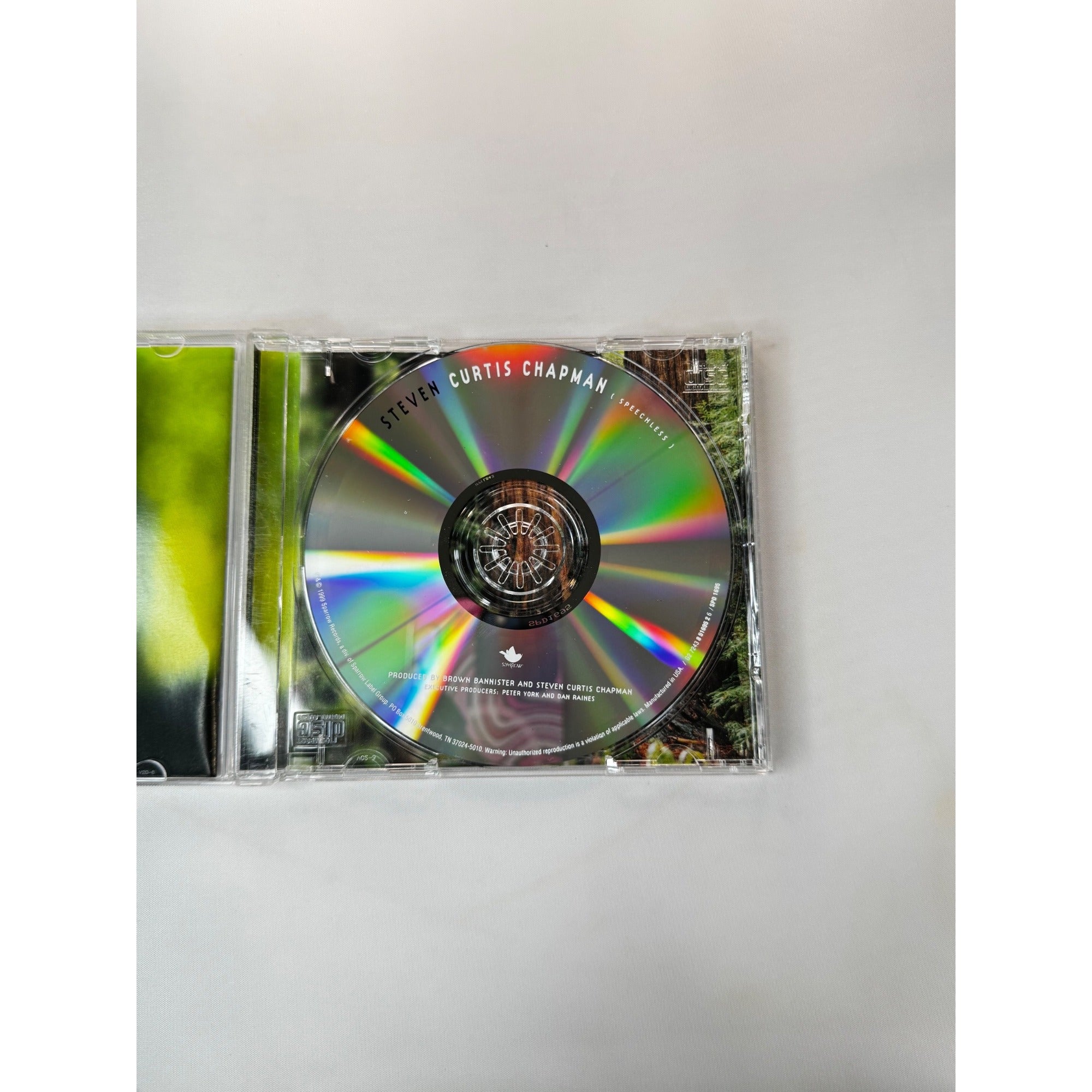 Steven Curtis Chapman Speechless CD 1999 Sparrow Records Contemporary Christian