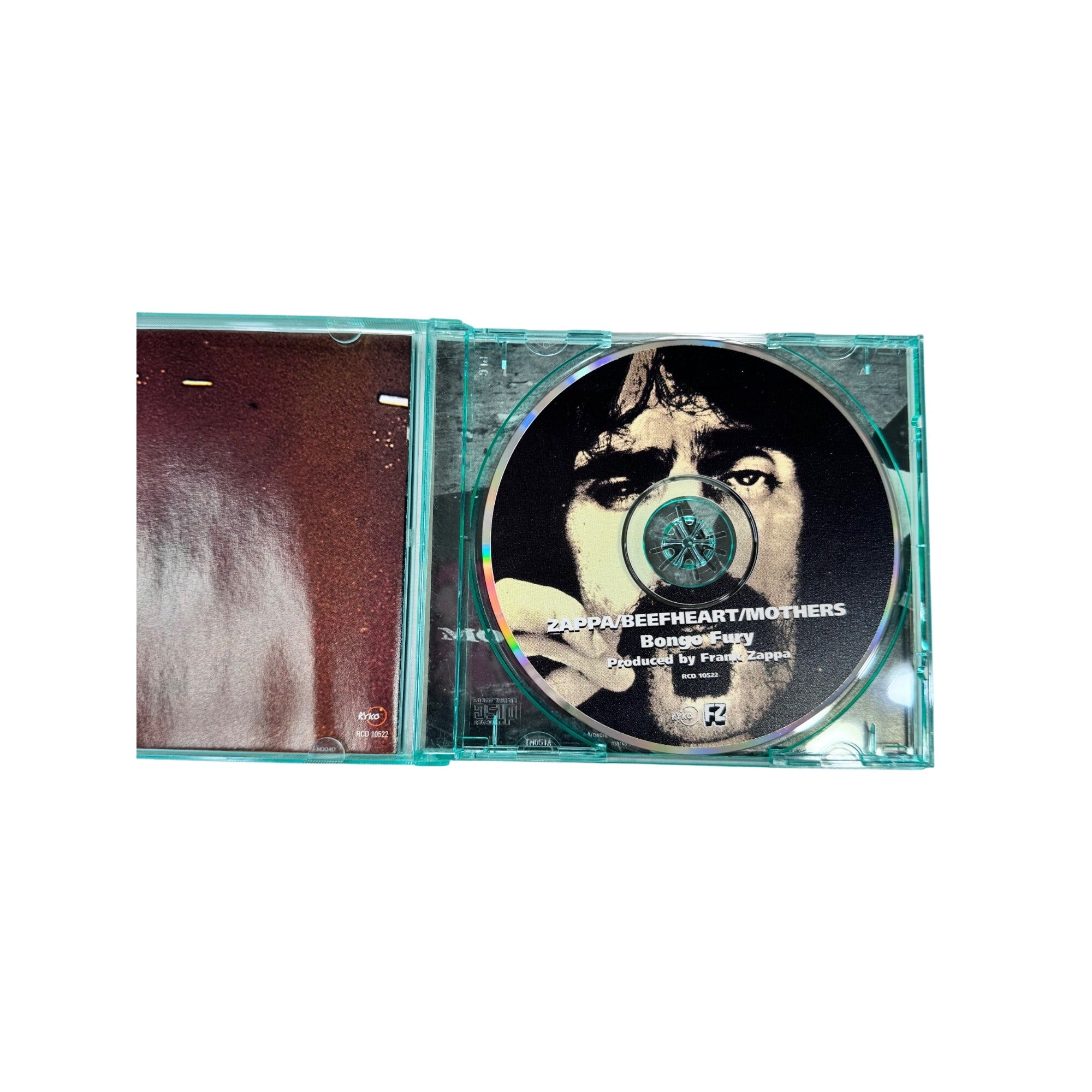 Frank Zappa Captain Beefheart Bongo Fury CD Ryko RCD10522 Rock