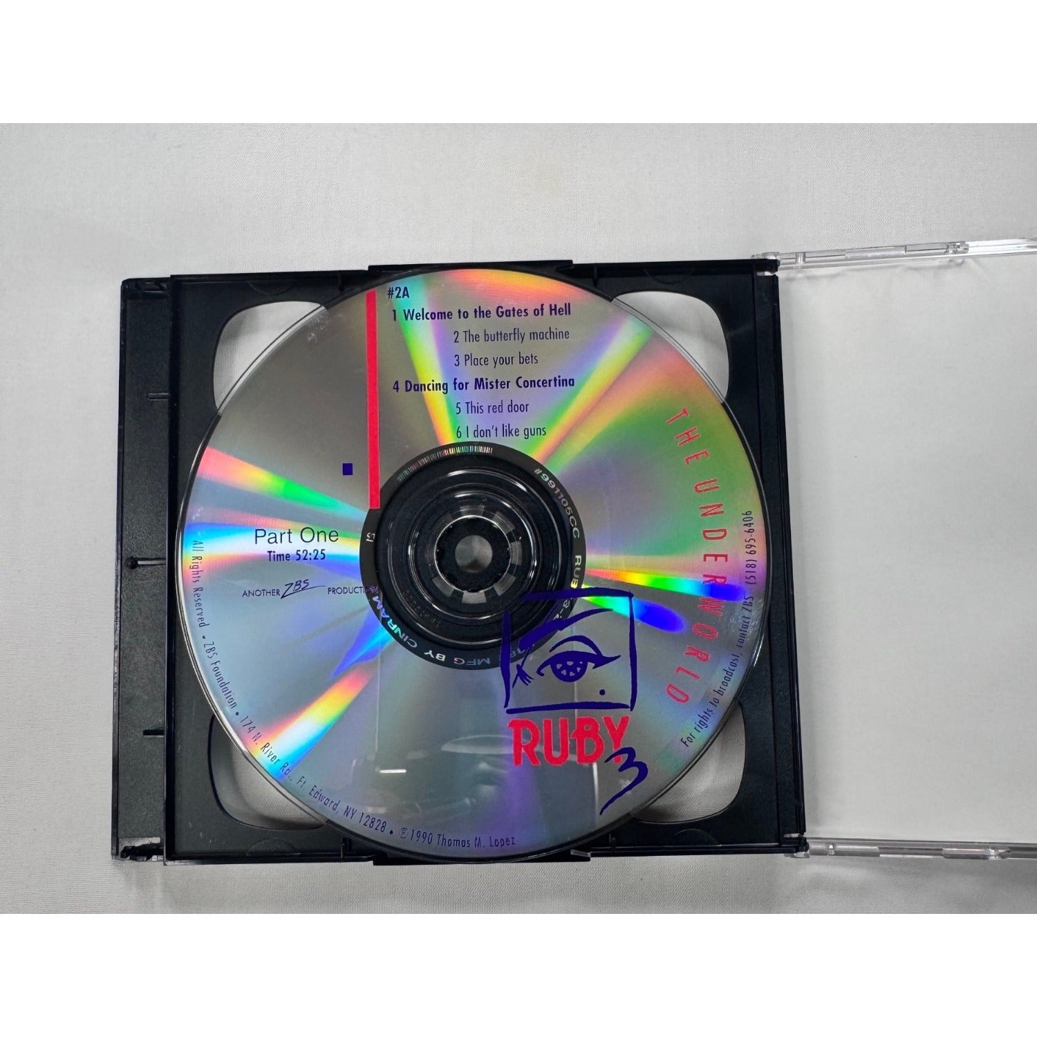 The Underworld Ruby 3 Part One 5-Disc Audio Drama CD 1990 National Public Radio