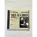 Jethro Tull Thick As A Brick 1997 CD Digital Remaster Chrysalis Records Prog Rock Pre-Owned