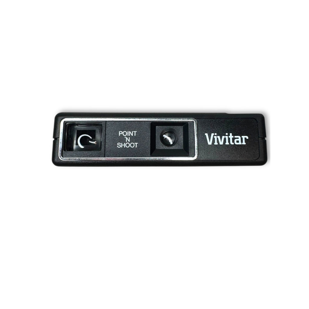 Vivitar Point ’N Shoot 110 Film Camera Box Manuals & Wrist Strap Vintage