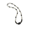 Baroque Pearl Sterling Silver Necklace Infinity Lobster Claw Clasp 18"