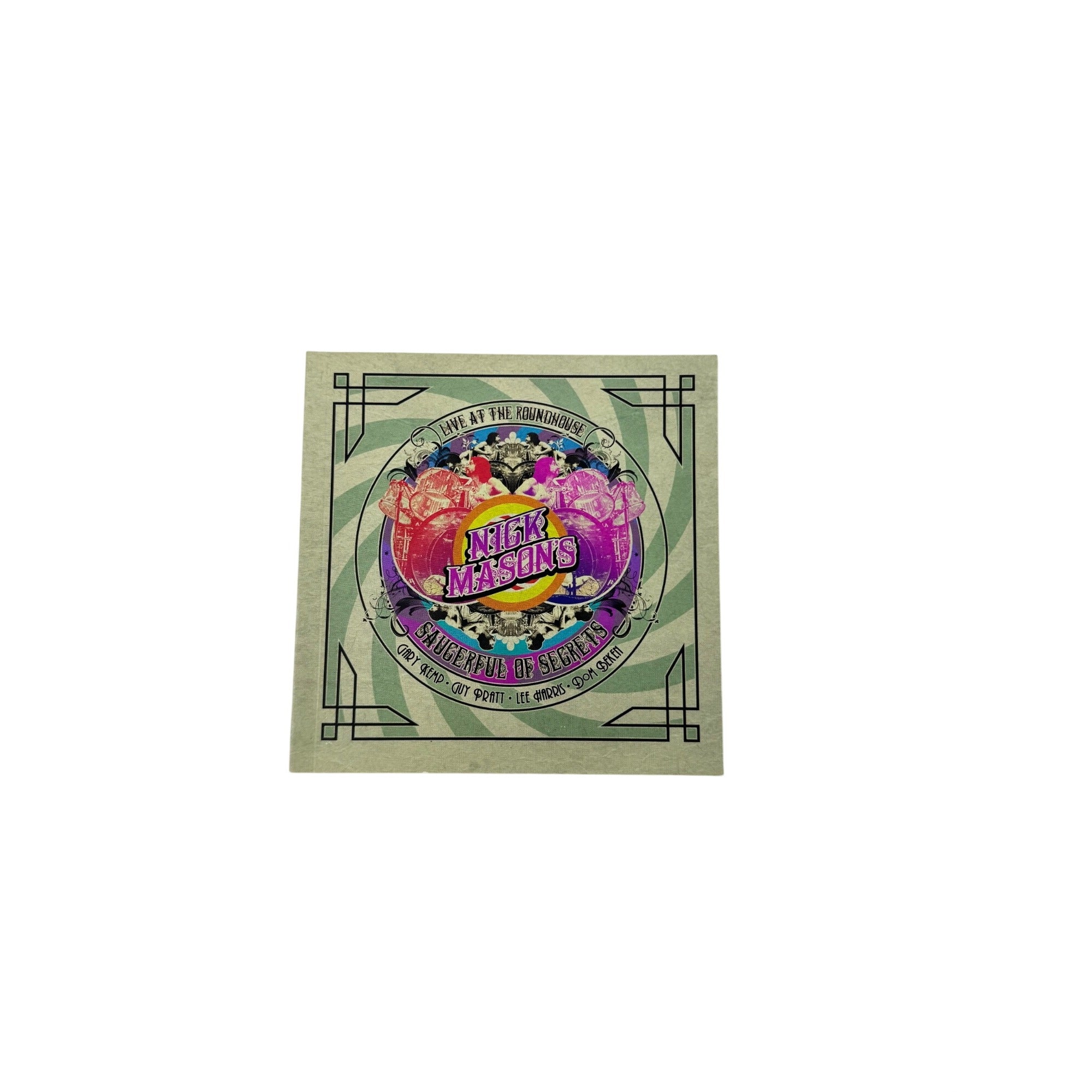 Nick Masons Saucerful Of Secrets Live At The Roundhouse CD/DVD Set 2020 Rock