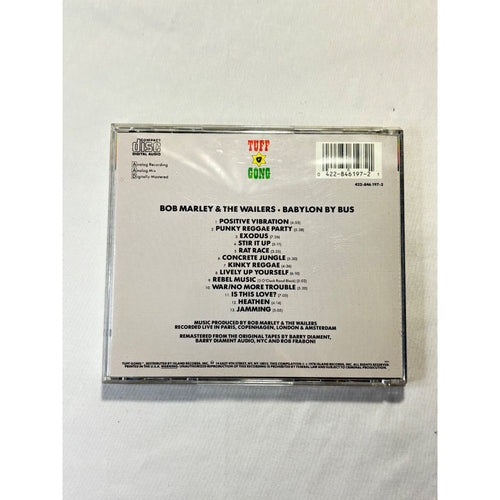 Bob Marley & The Wailers Babylon By Bus CD 1978 Remastered Tuff Gong Reggae Live