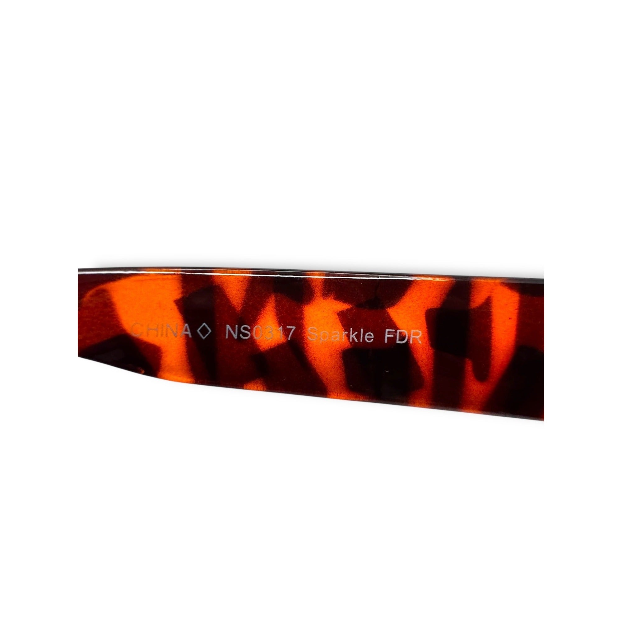 Foster Grant Womens Tortoise Shell Sunglasses Rhinestone Accent Gradient Lenses