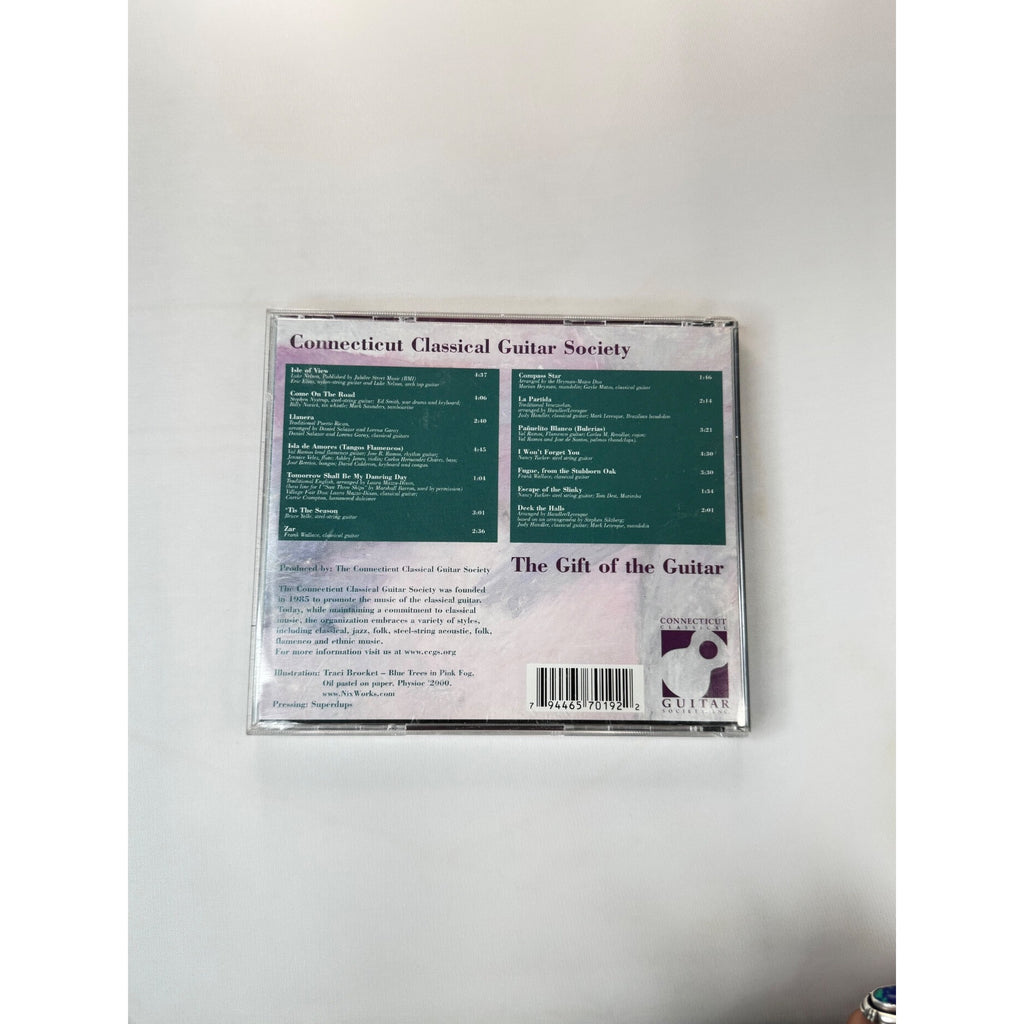 The Gift Of The Guitar 2001 CD Connecticut Classical Guitar Society Compilation