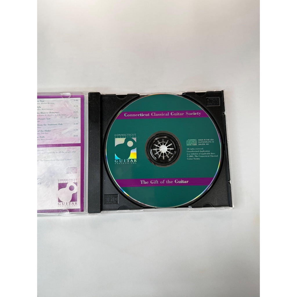 The Gift Of The Guitar 2001 CD Connecticut Classical Guitar Society Compilation