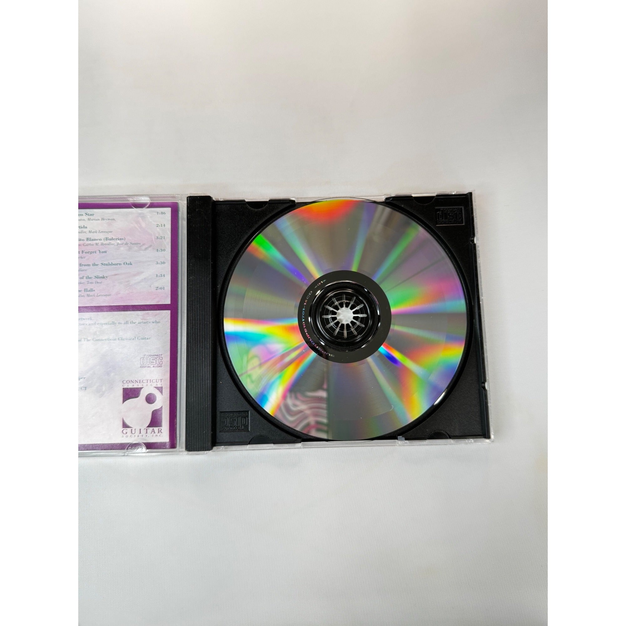 The Gift Of The Guitar 2001 CD Connecticut Classical Guitar Society Compilation